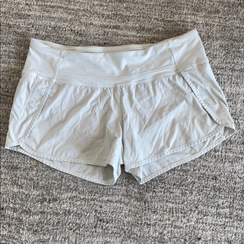 Lululemon white shorts!